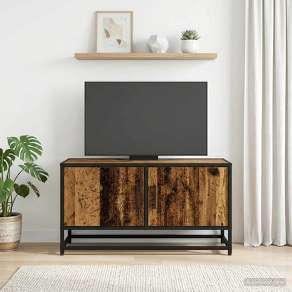 Mobile TV 80 x 34,5 x 40 cm Legno antico Legno ingegnerizzato - homemem39