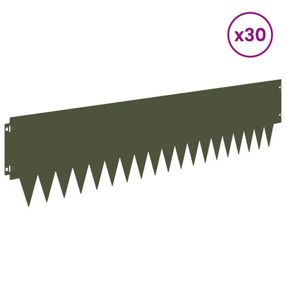 Bordura per Prato 30 pcs metallo | homemem39