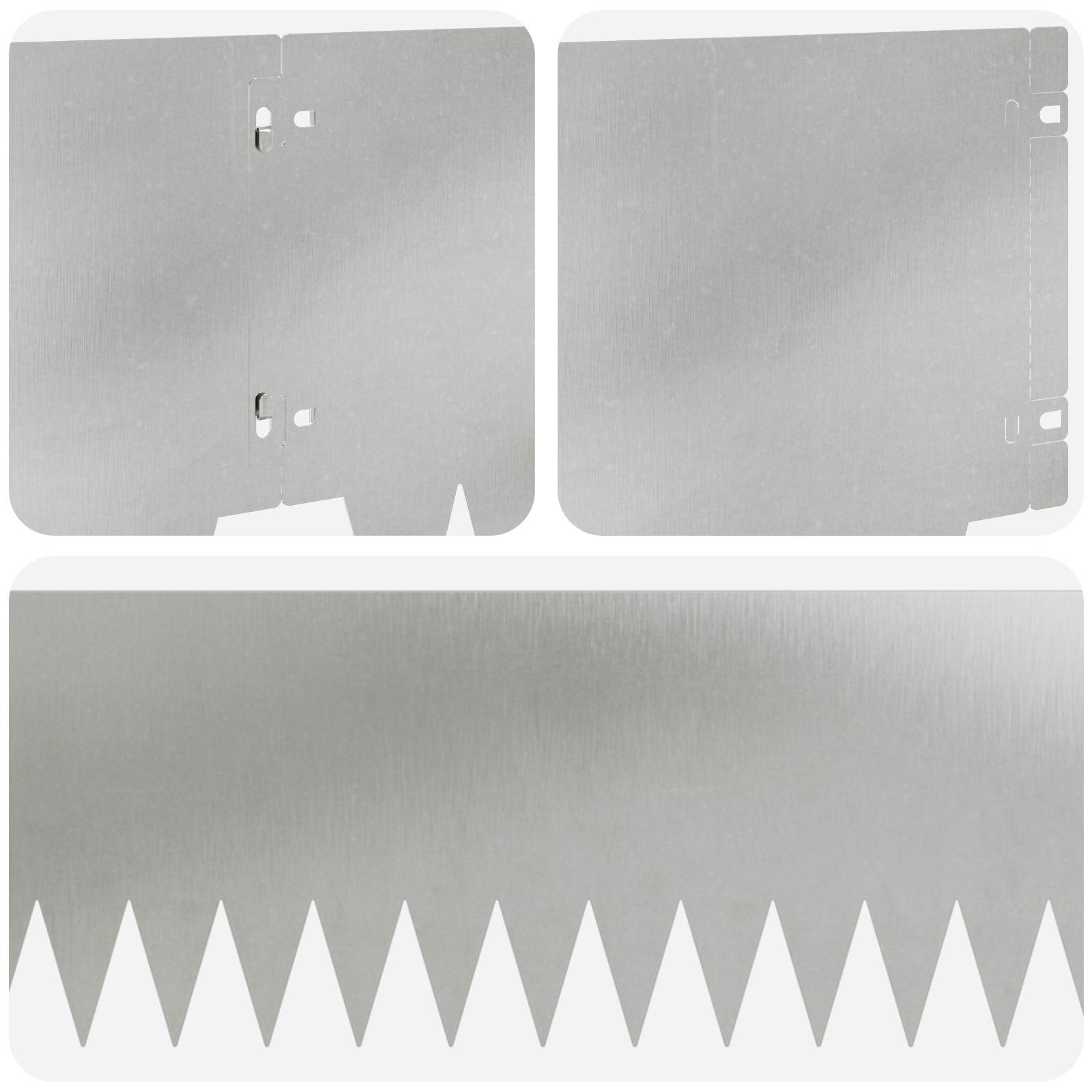 Bordura per Prato 10 pcs metallo | homemem39