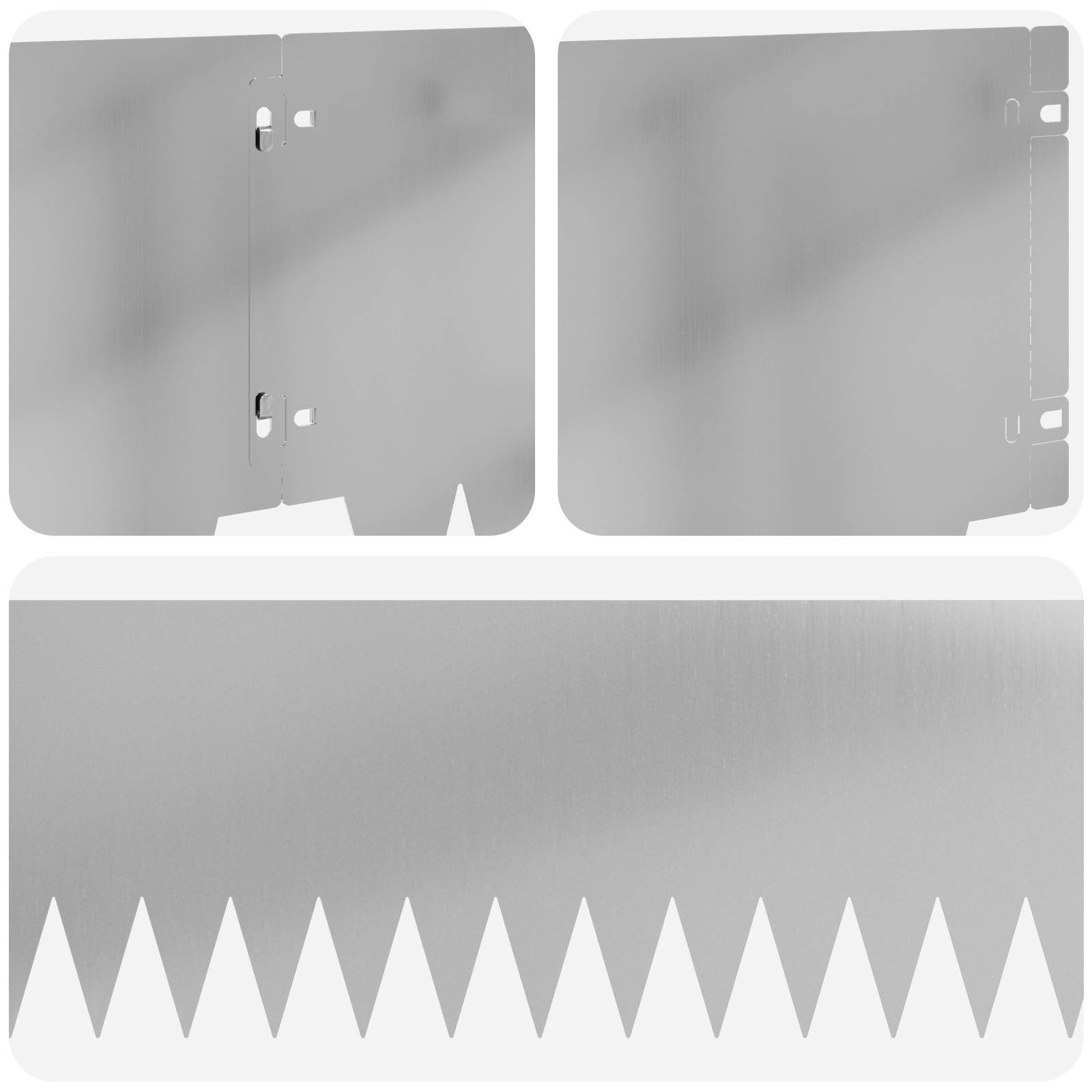 Bordura per Prato 20 pcs metallo | homemem39