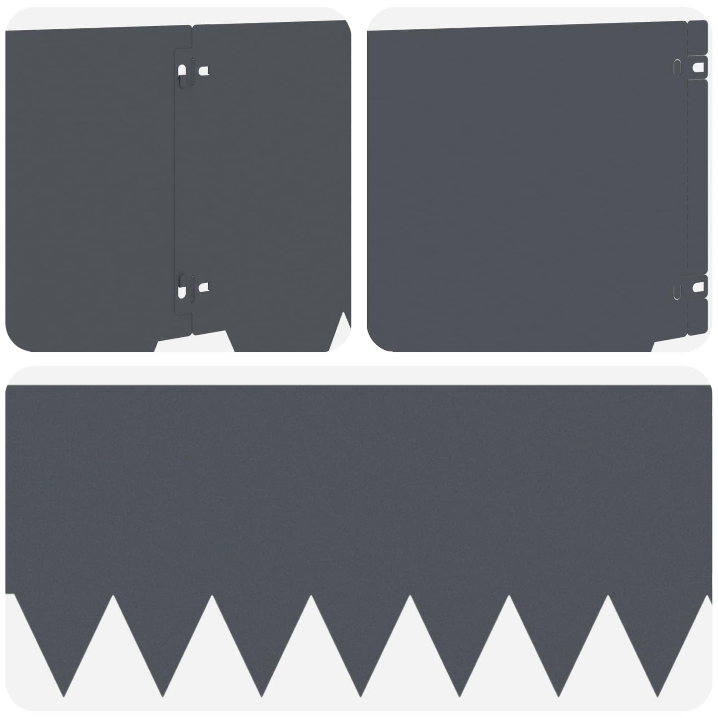 Bordura per Prato 10 pcs metallo | homemem39