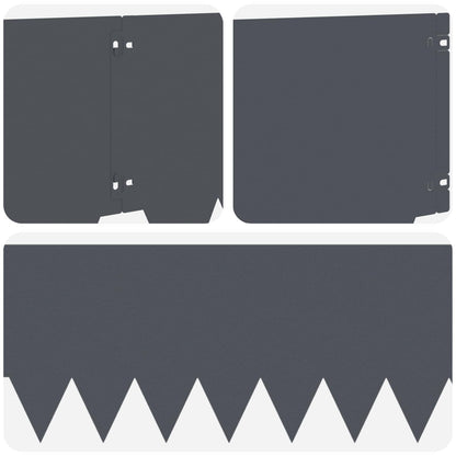Bordura per Prato 10 pcs metallo | homemem39