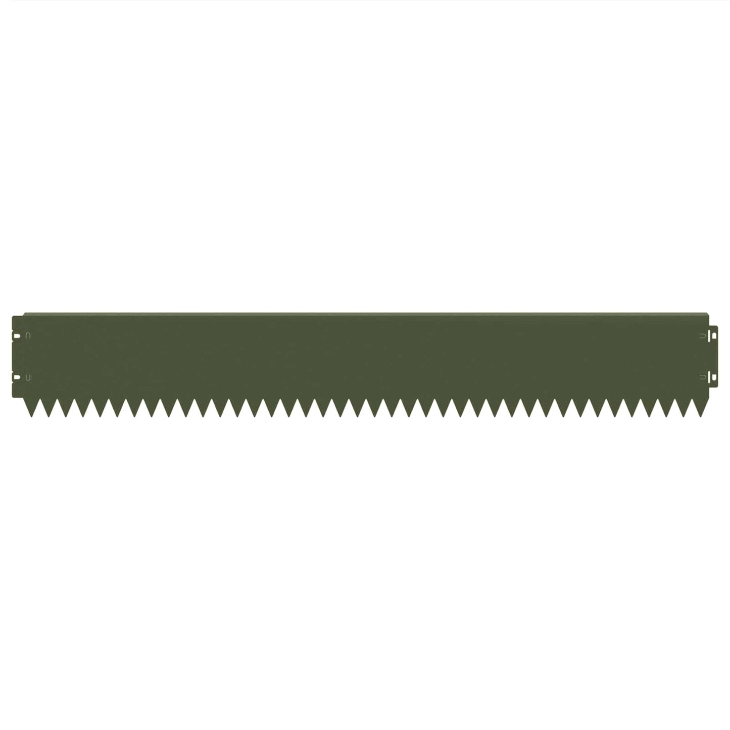 Bordura per Prato 20 pcs 103 x 15 cm Acciaio Verde Oliva | homemem39