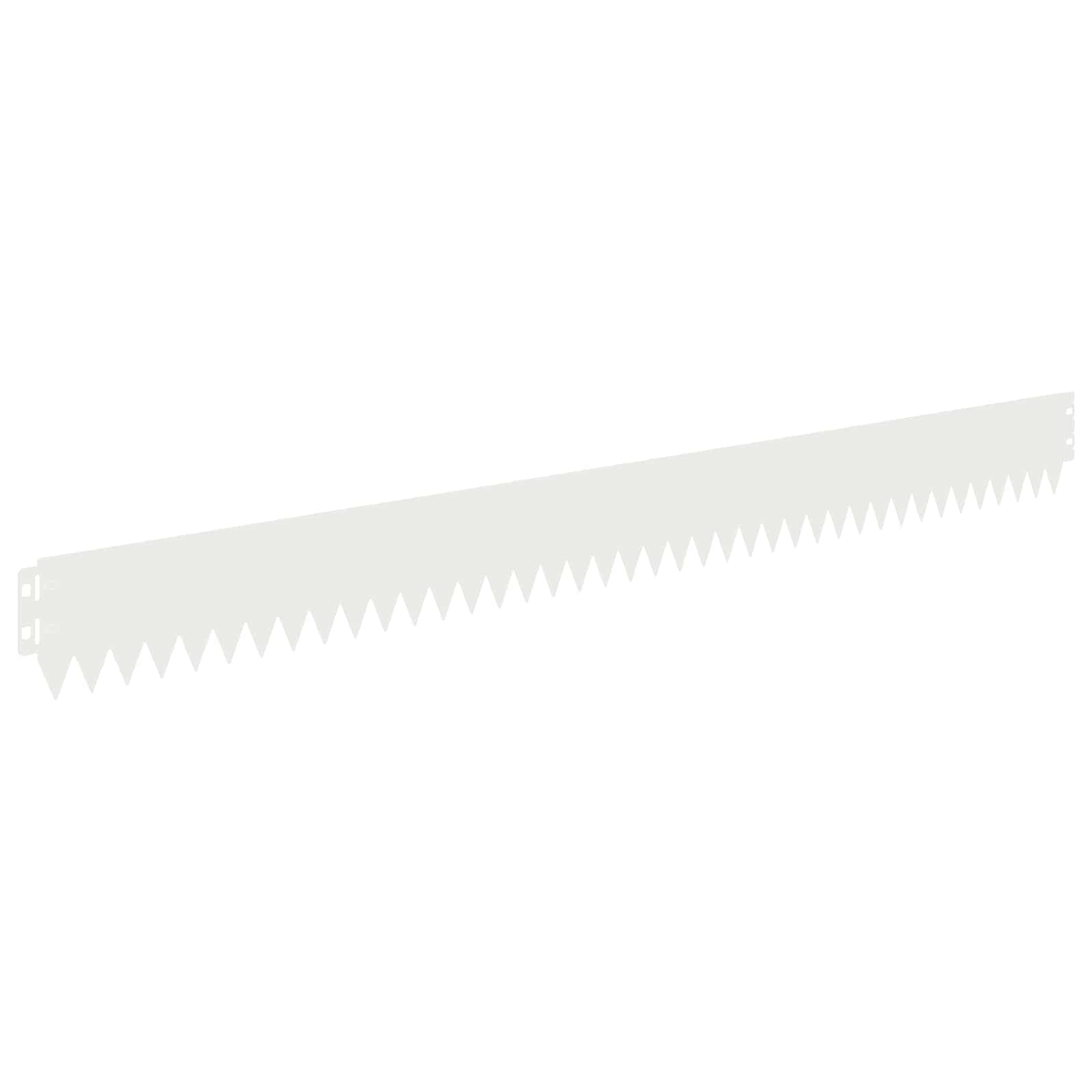 Bordura per Prato 10 pcs 103 x 10 cm Acciaio Bianco | homemem39