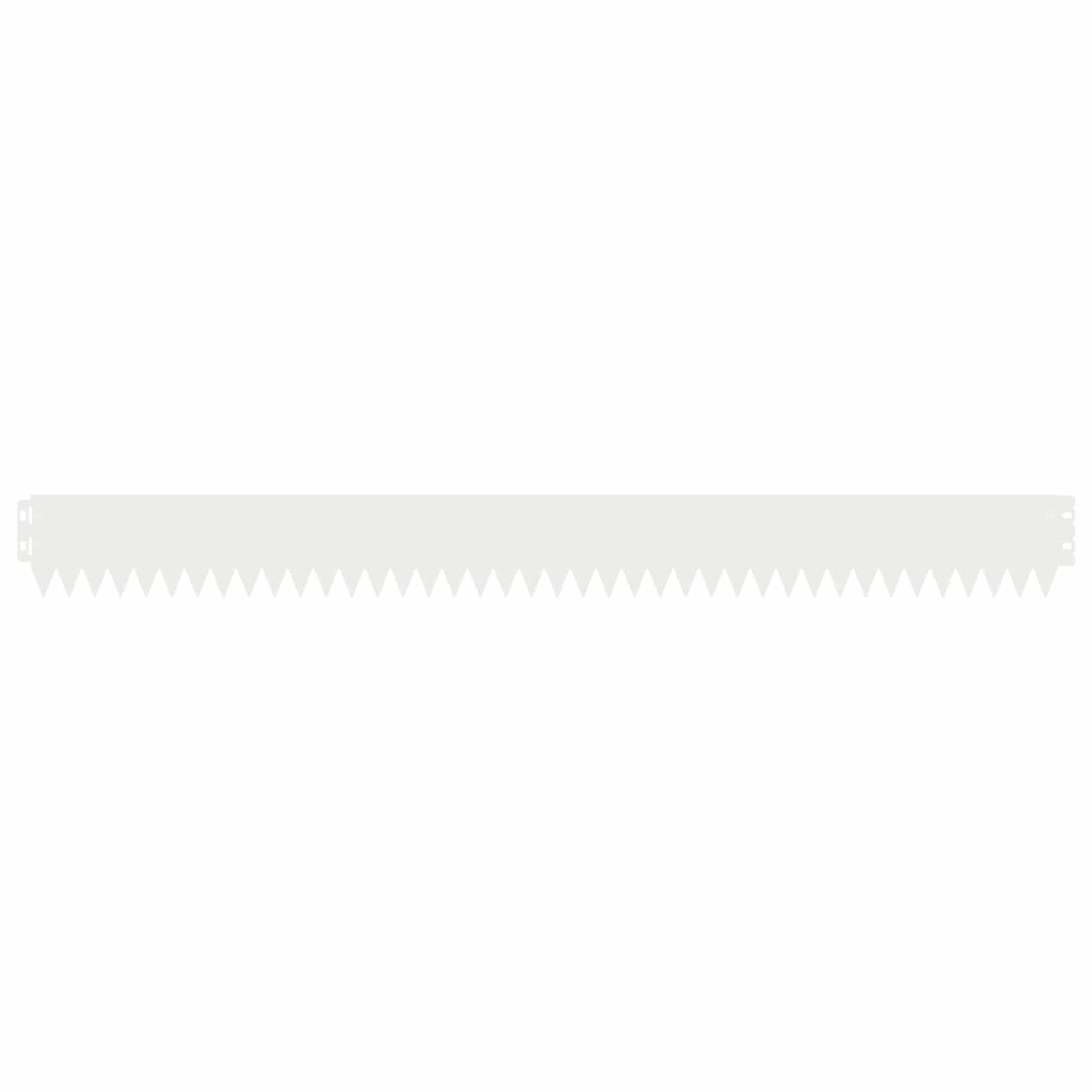 Bordura per Prato 30 pcs 103 x 10 cm Acciaio Bianco | homemem39