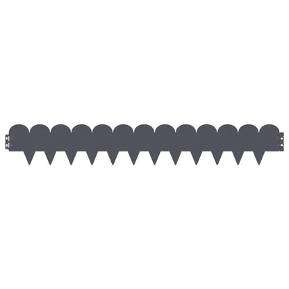 Bordura per Prato 20 pcs 103 x 15 cm Acciaio Antracite | homemem39