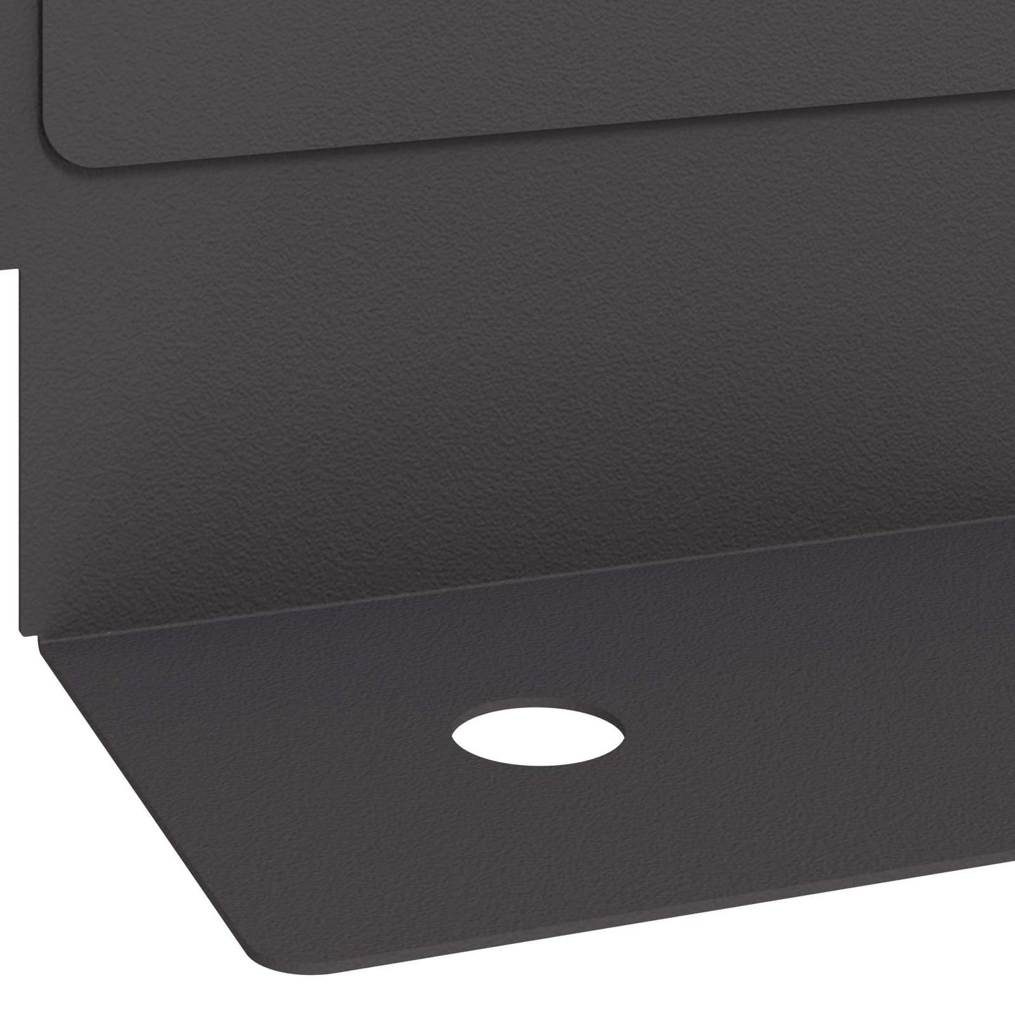 Bordura per Prato 20 pcs 102 x 4 x 4 cm Acciaio Nero | homemem39