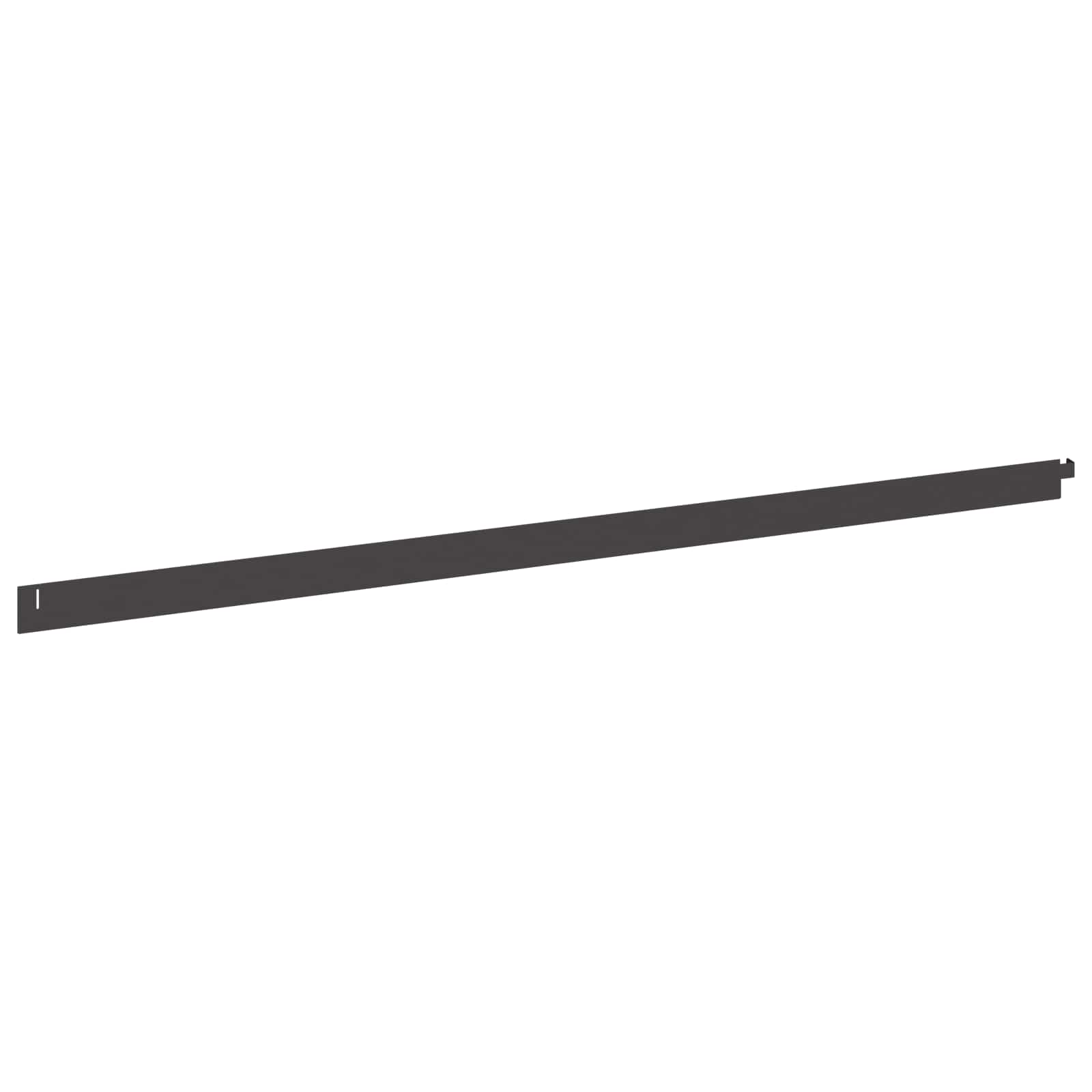 Bordura per Prato 20 pcs 102 x 4 x 4 cm Acciaio Nero | homemem39