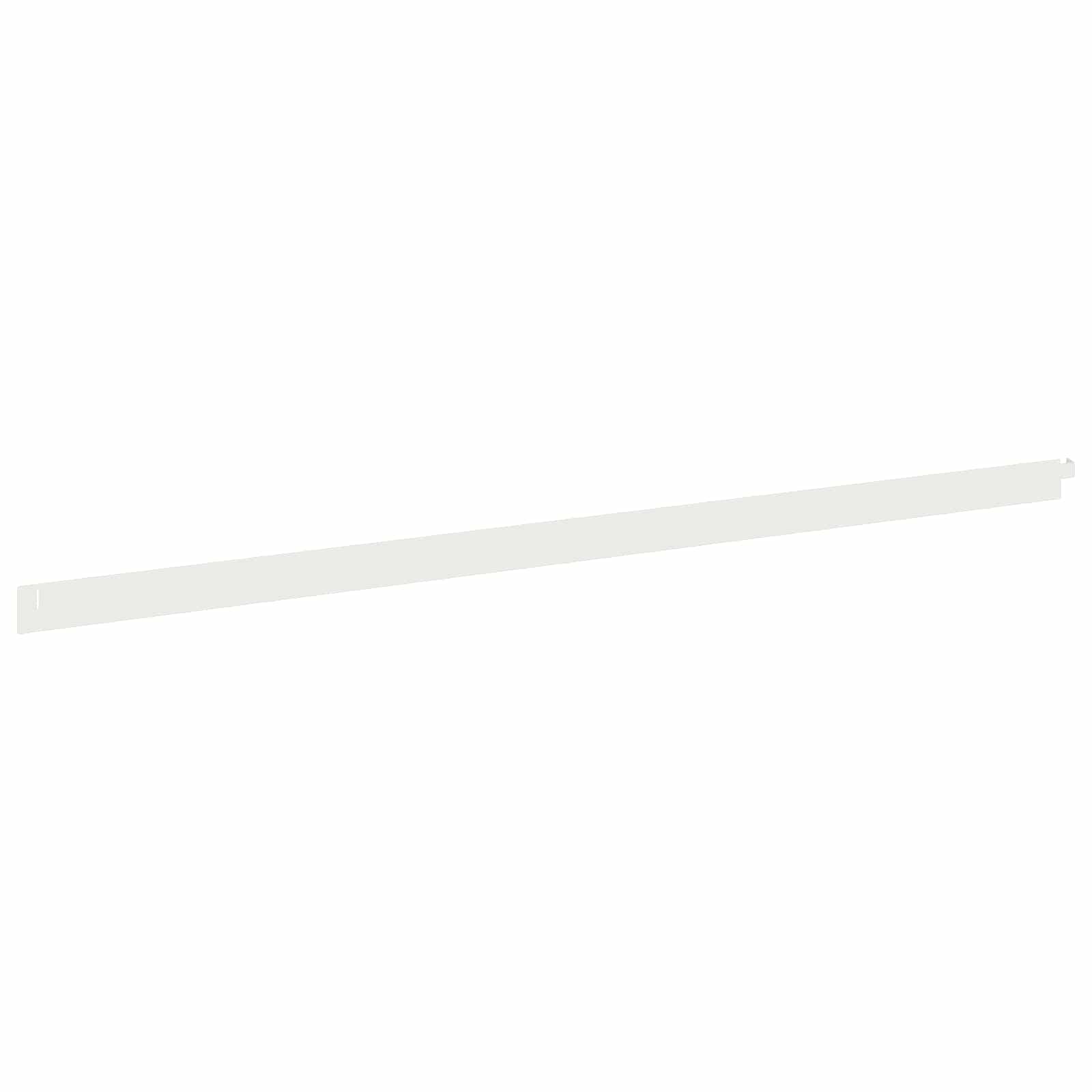 Bordura per Prato 50 pcs 102 x 4 x 4 cm Acciaio Bianco | homemem39