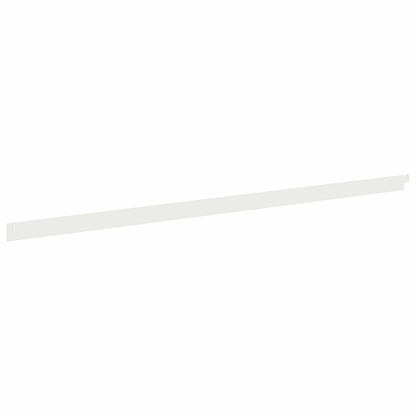 Bordura per Prato 50 pcs 102 x 4 x 4 cm Acciaio Bianco | homemem39