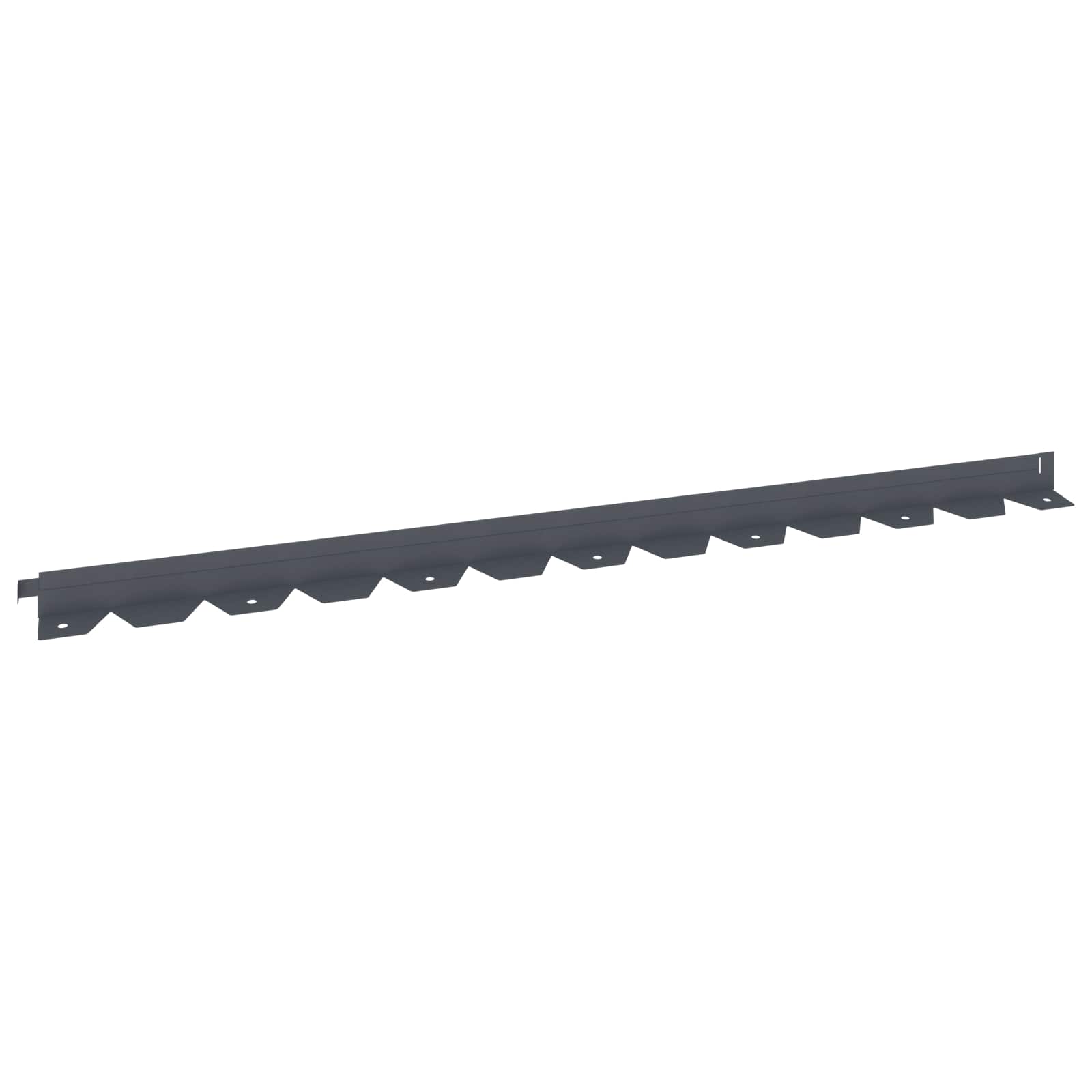 Bordura per Prato 20 pcs 102 x 4 x 4 cm Acciaio Antracite | homemem39