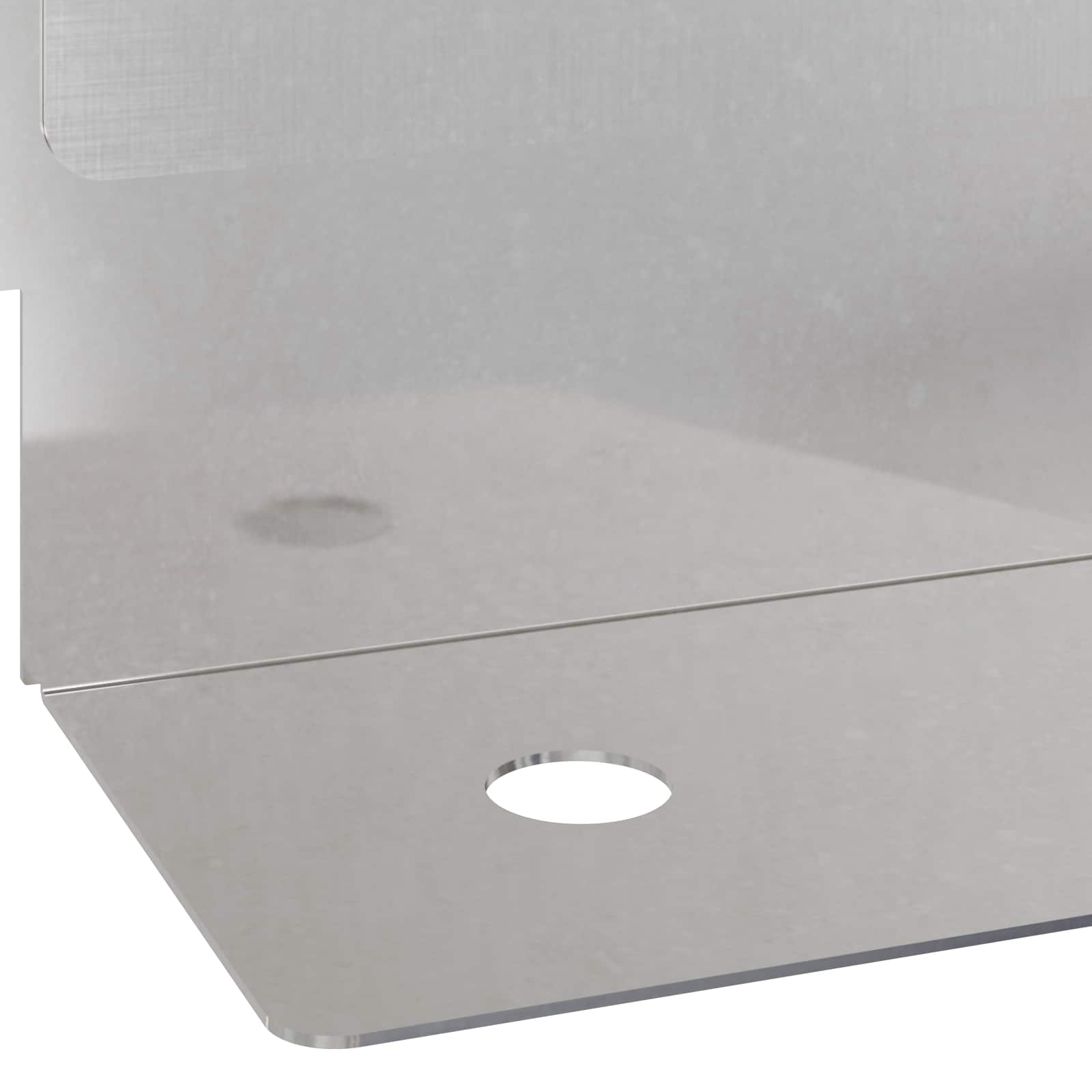 Bordura per Prato 50 pcs 102 x 4 x 4 cm Acciaio Argento | homemem39