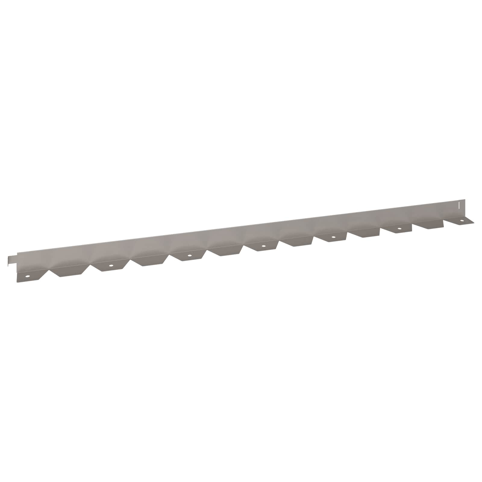 Bordura per Prato 10 pcs 102 x 4 x 4 cm Acciaio Ruggine | homemem39