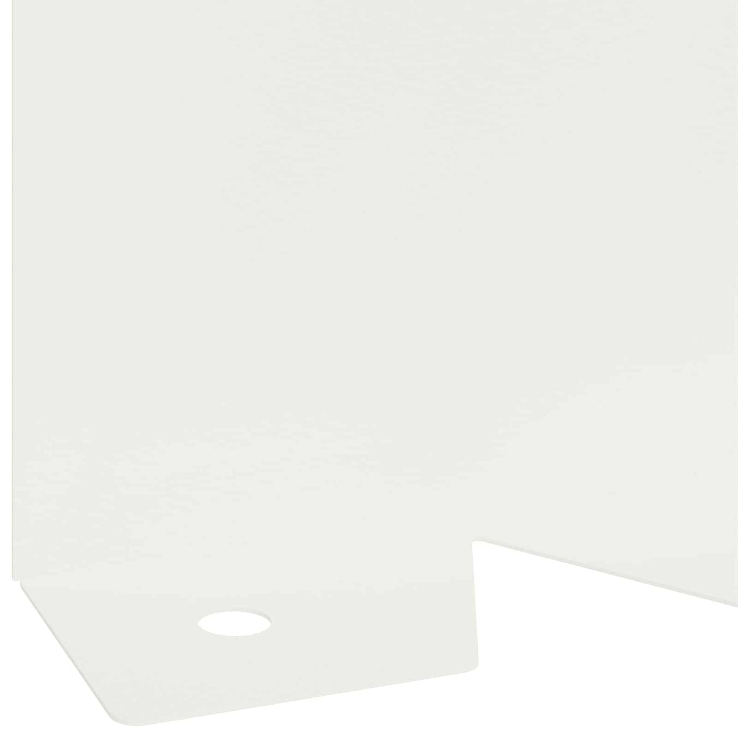 Bordura per Prato 10 pcs 102 x 10 x 4 cm Acciaio Bianco | homemem39