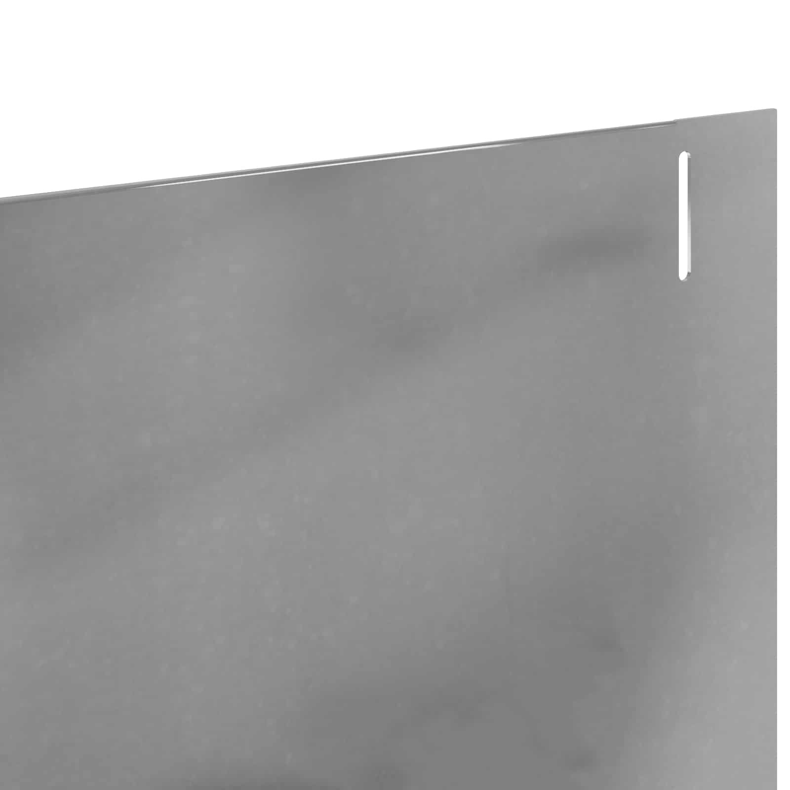 Bordura per Prato 10 pcs 102 x 10 x 4 cm Acciaio Argento | homemem39
