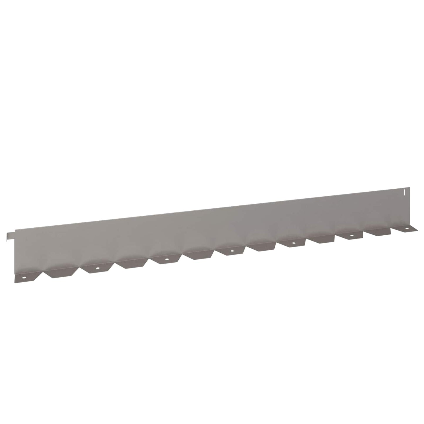 Bordura per Prato 20 pcs 102 x 10 x 4 cm Acciaio Ruggine | homemem39