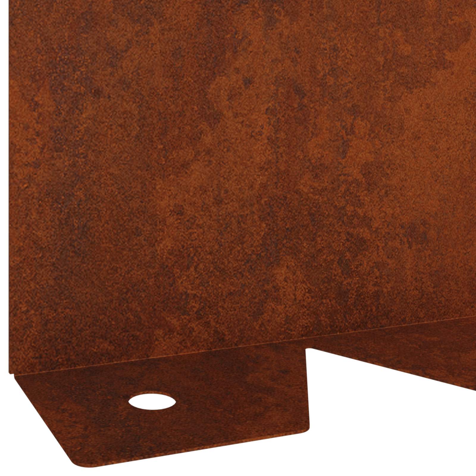 Bordura per Prato 30 pcs 102 x 10 x 4 cm Acciaio Ruggine | homemem39