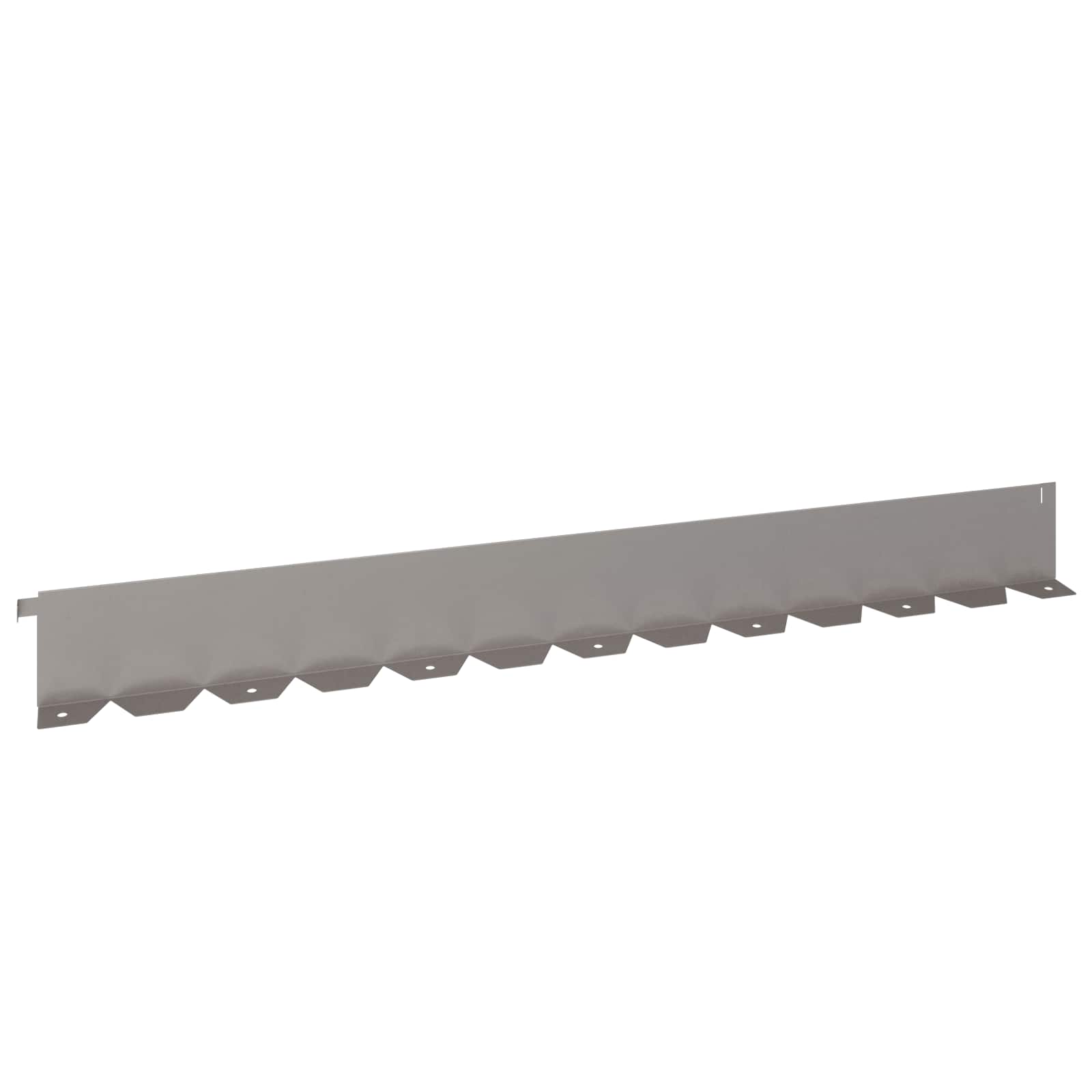 Bordura per Prato 30 pcs 102 x 10 x 4 cm Acciaio Ruggine | homemem39