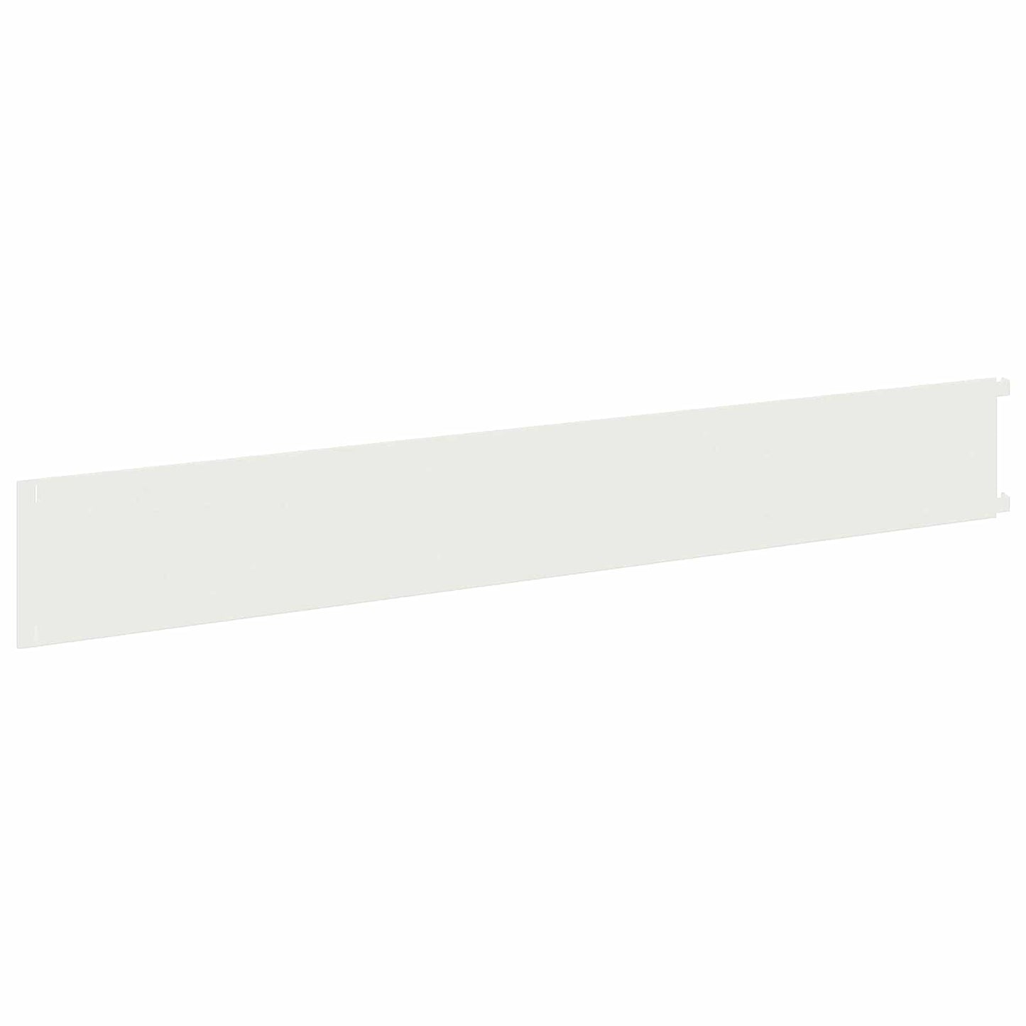 Bordura per Prato 20 pcs 102 x 15 x 4 cm Acciaio Bianco | homemem39