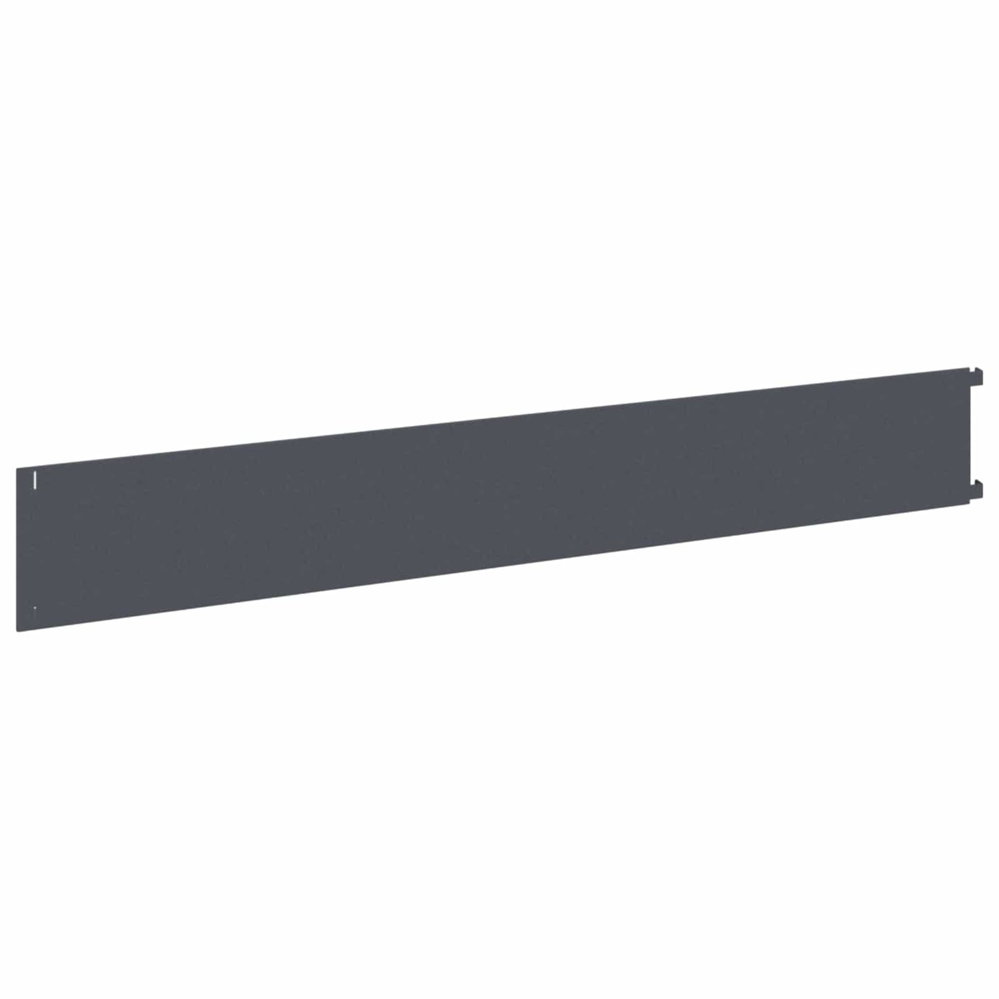 Bordura per Prato 10 pcs 102 x 15 x 4 cm Acciaio Antracite | homemem39