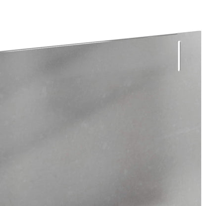 Bordura per Prato 10 pcs 102 x 15 x 4 cm Acciaio Argento | homemem39