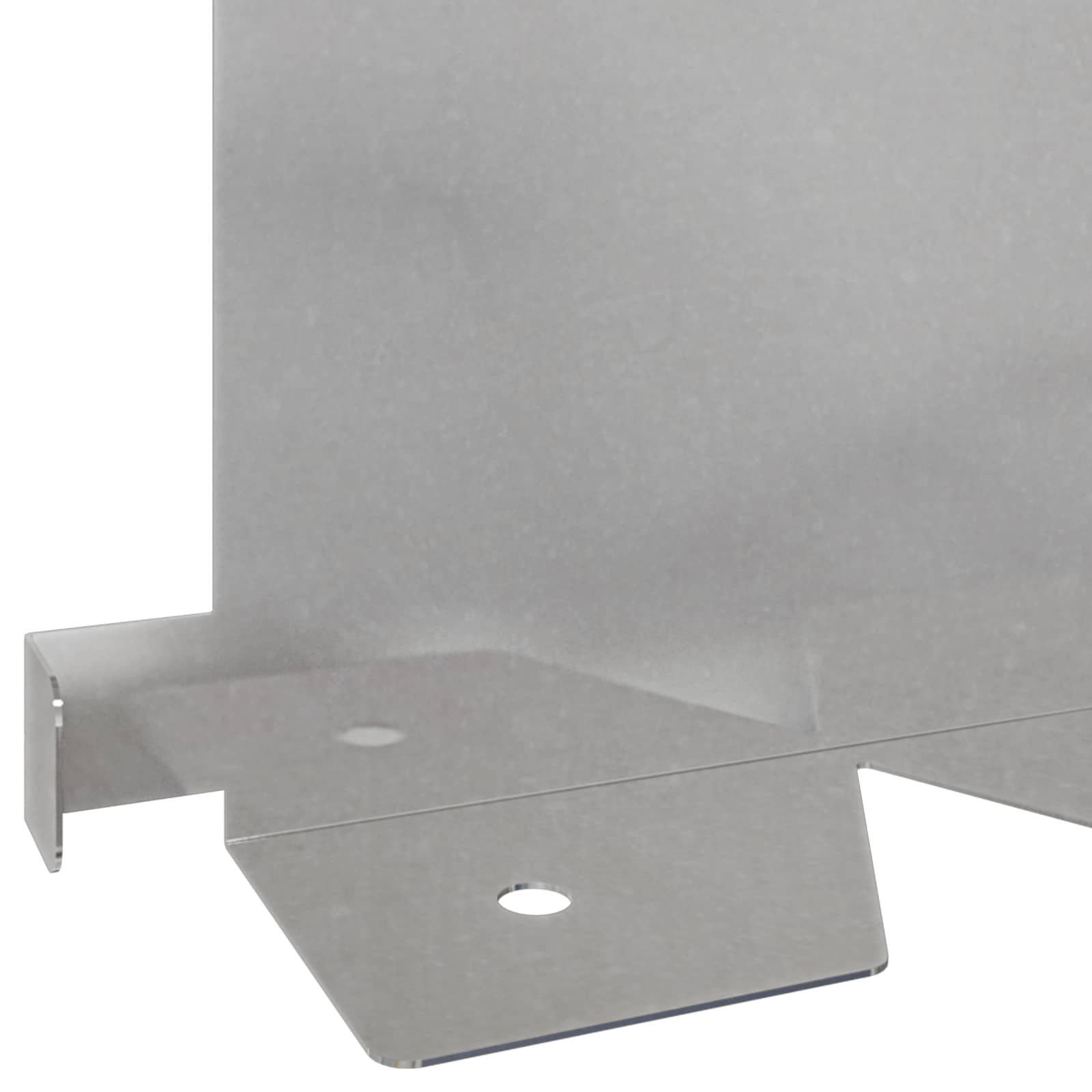 Bordura per Prato 10 pcs 102 x 15 x 4 cm Acciaio Argento | homemem39