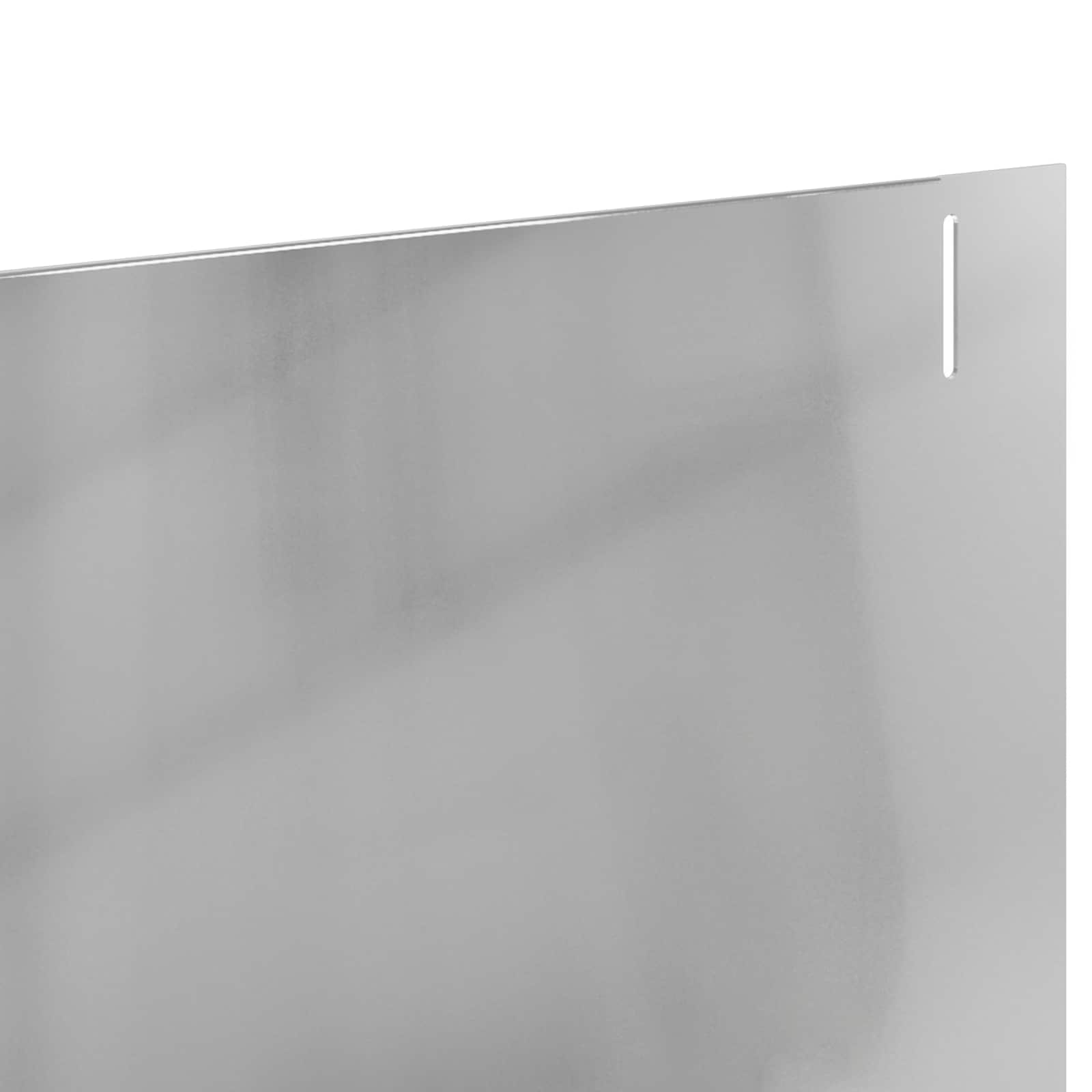 Bordura per Prato 20 pcs 102 x 15 x 4 cm Acciaio Argento | homemem39