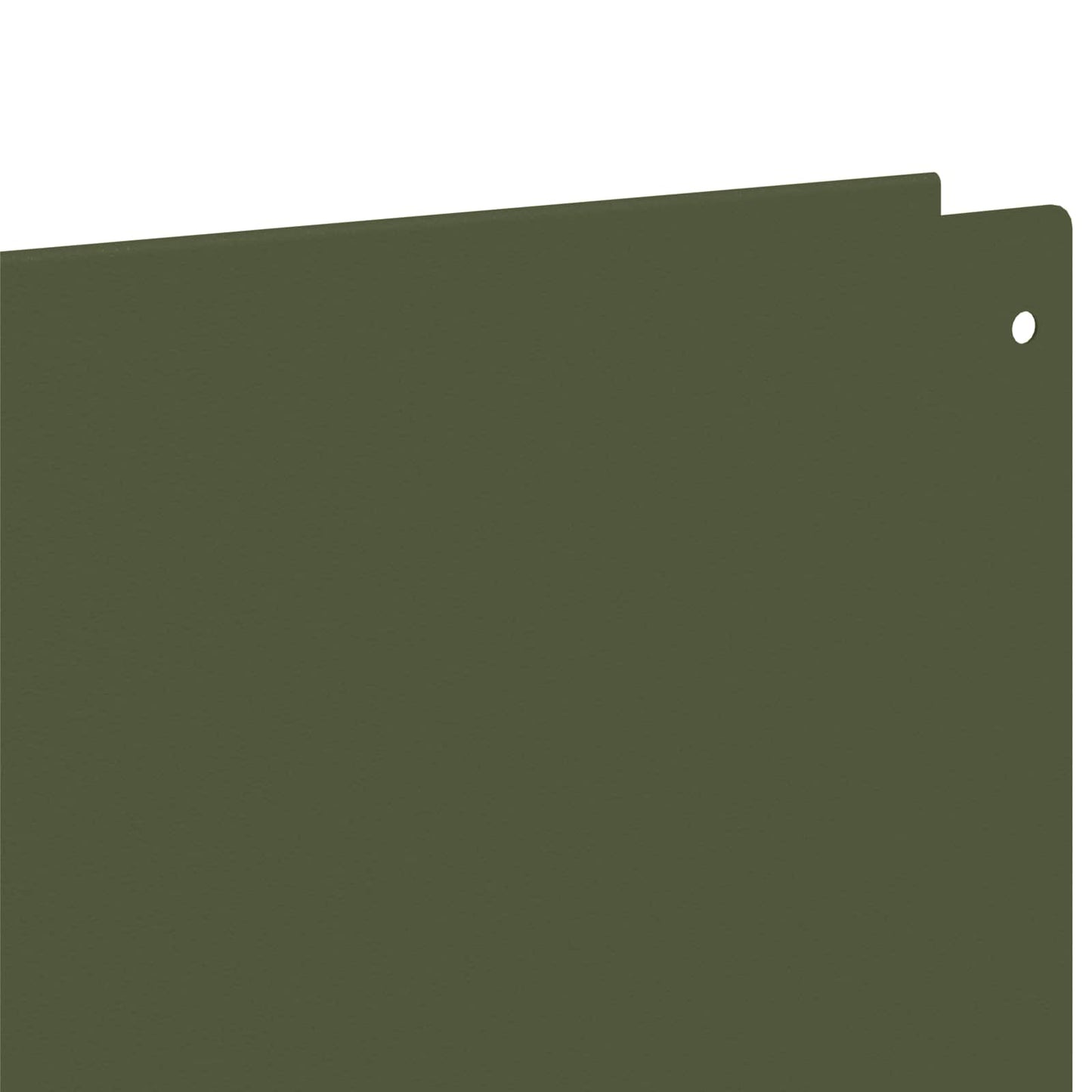 Bordura per Prato 30 pcs 100 x 12 cm Acciaio Verde Oliva | homemem39