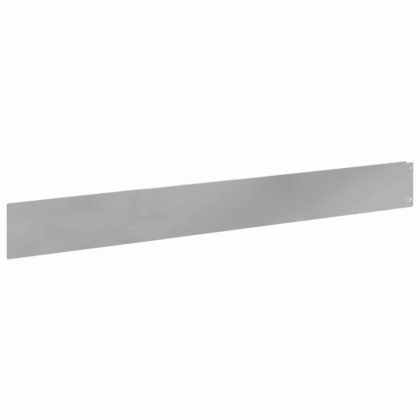 Bordura per Prato 30 pcs 100 x 12 cm Acciaio Argento | homemem39