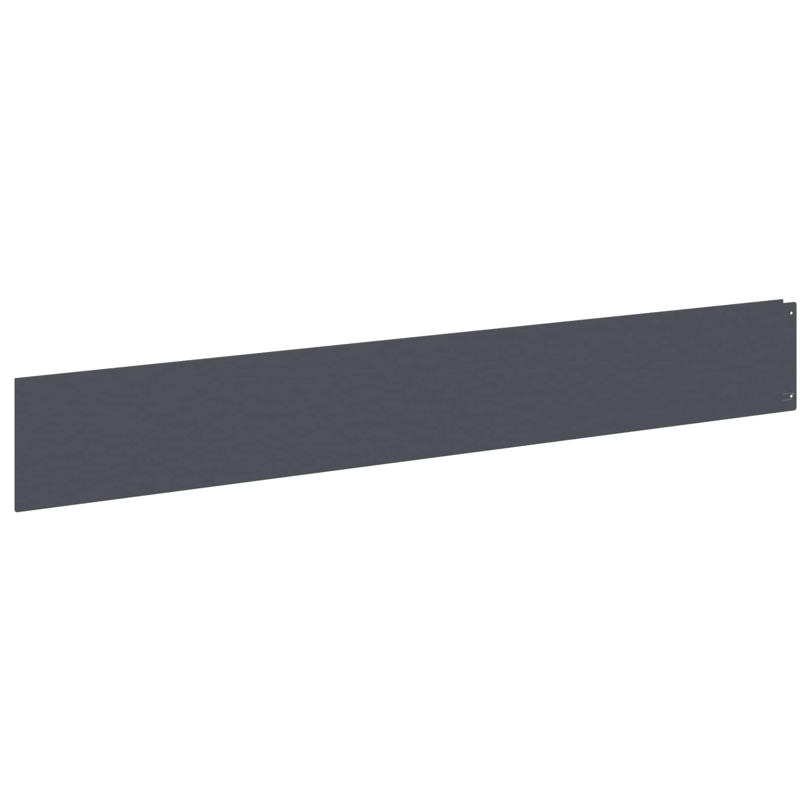 Bordura per Prato 10 pcs 100 x 15 cm Acciaio Antracite | homemem39