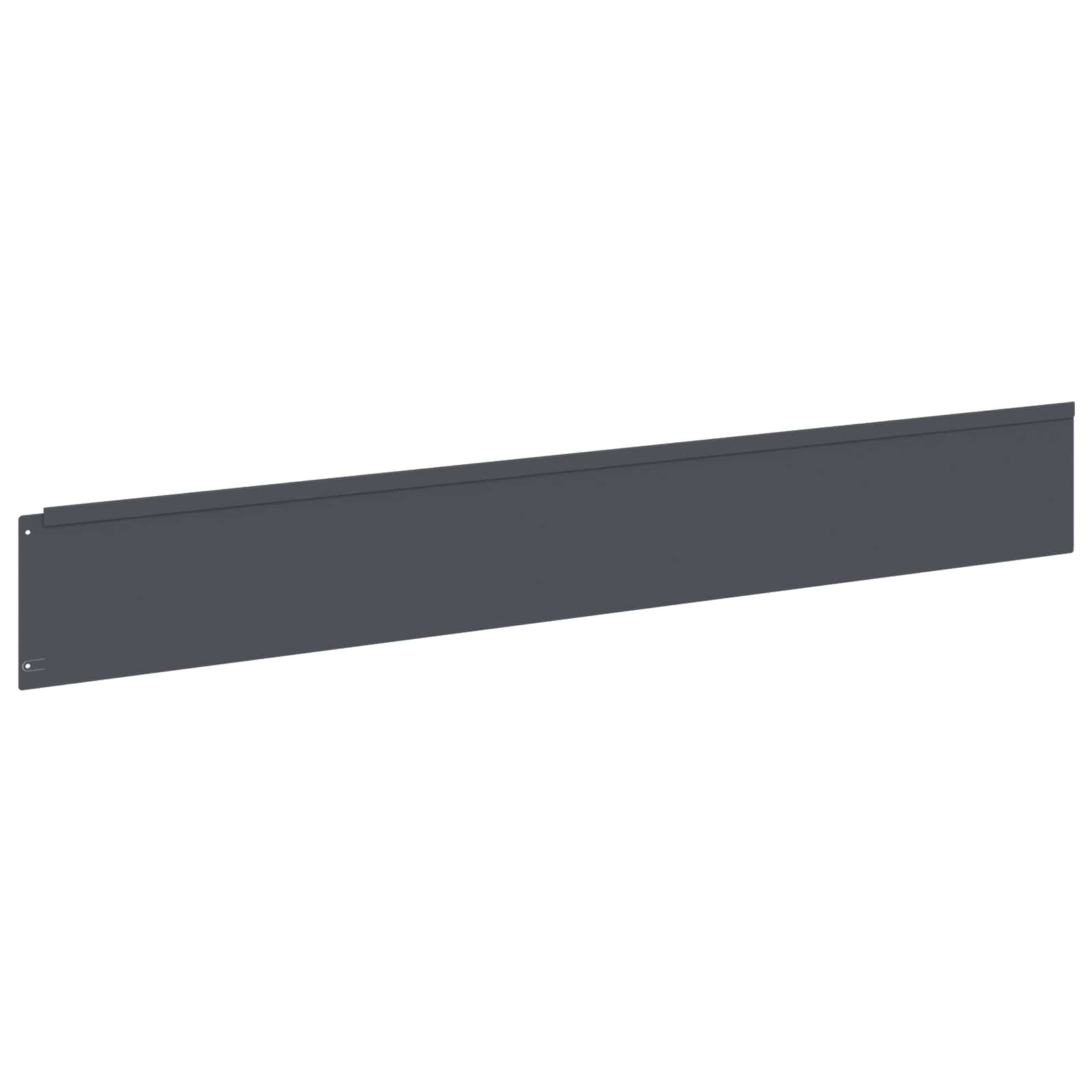 Bordura per Prato 10 pcs 100 x 15 cm Acciaio Antracite | homemem39