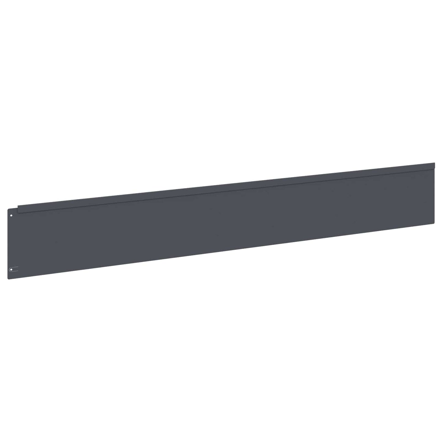 Bordura per Prato 20 pcs 100 x 15 cm Acciaio Antracite | homemem39