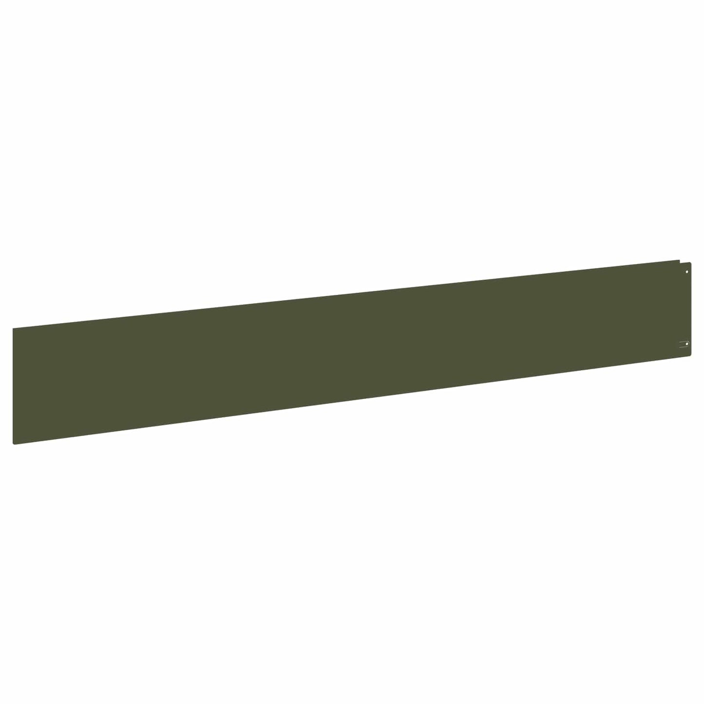 Bordura per Prato 30 pcs 100 x 15 cm Acciaio Verde Oliva | homemem39