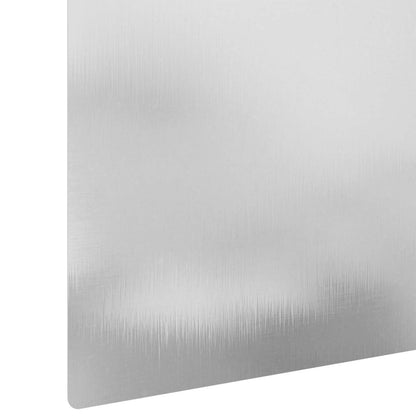Bordura per Prato 30 pcs 100 x 15 cm Acciaio Argento | homemem39
