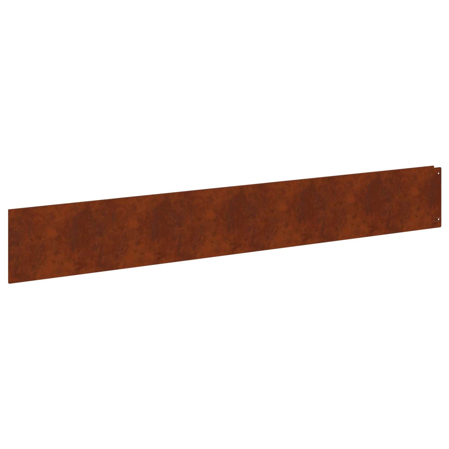 Bordura per Prato 10 pcs 100 x 15 cm Acciaio Ruggine | homemem39