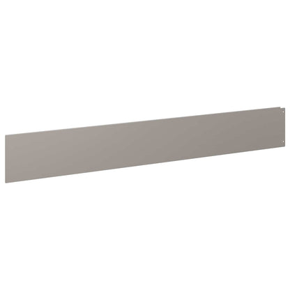 Bordura per Prato 10 pcs 100 x 15 cm Acciaio Ruggine | homemem39