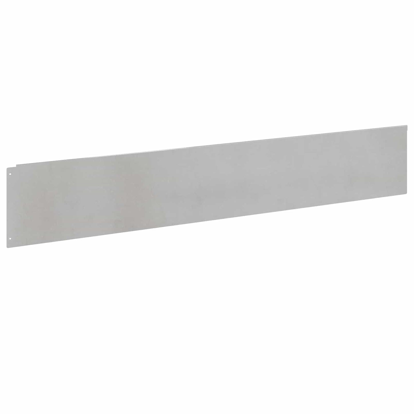 Bordura per Prato 30 pcs 100 x 18 cm Acciaio Argento | homemem39
