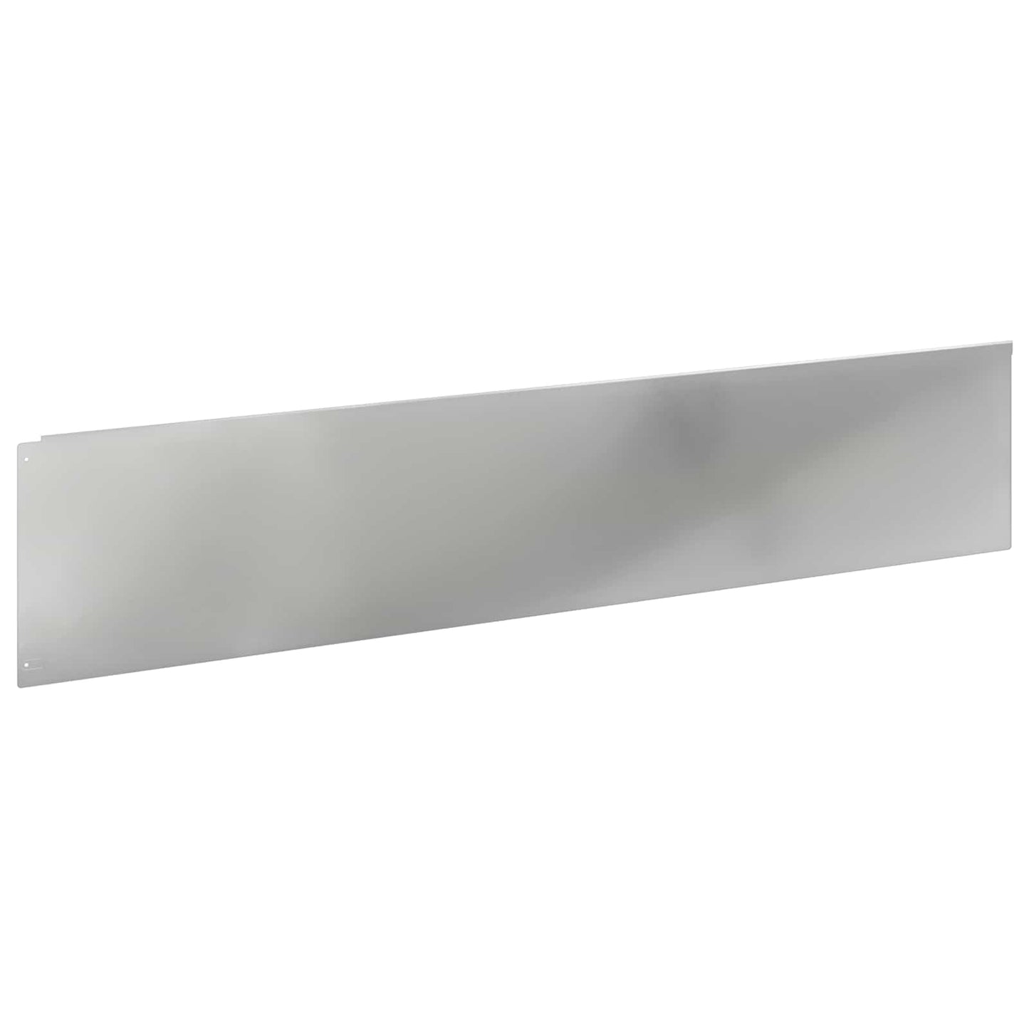 Bordura per Prato 10 pcs 100 x 22 cm Acciaio Argento | homemem39