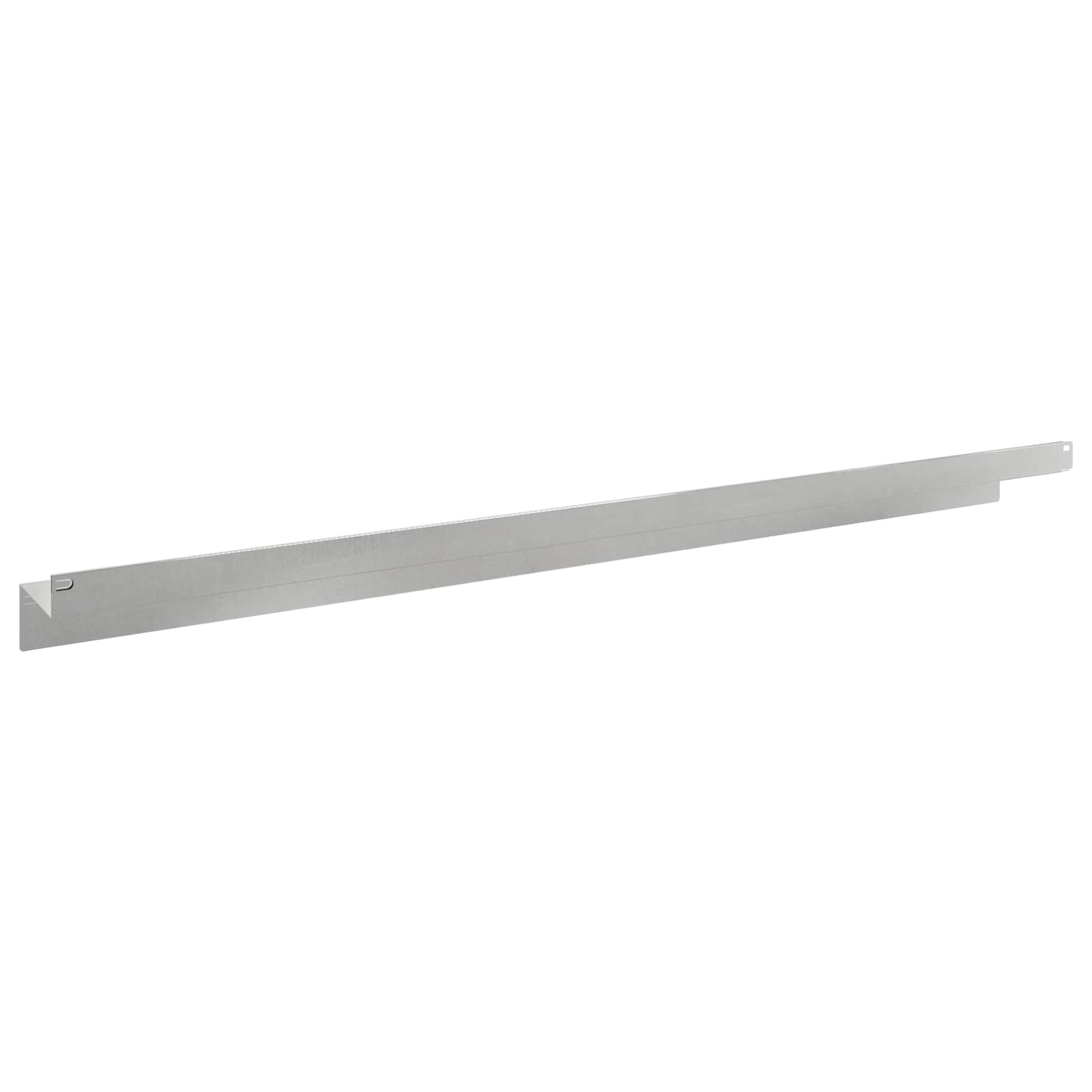 Bordura per Prato 10 pcs 100 x 10 x 8 cm Acciaio Argento | homemem39
