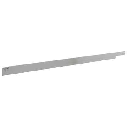 Bordura per Prato 10 pcs 100 x 10 x 8 cm Acciaio Argento | homemem39
