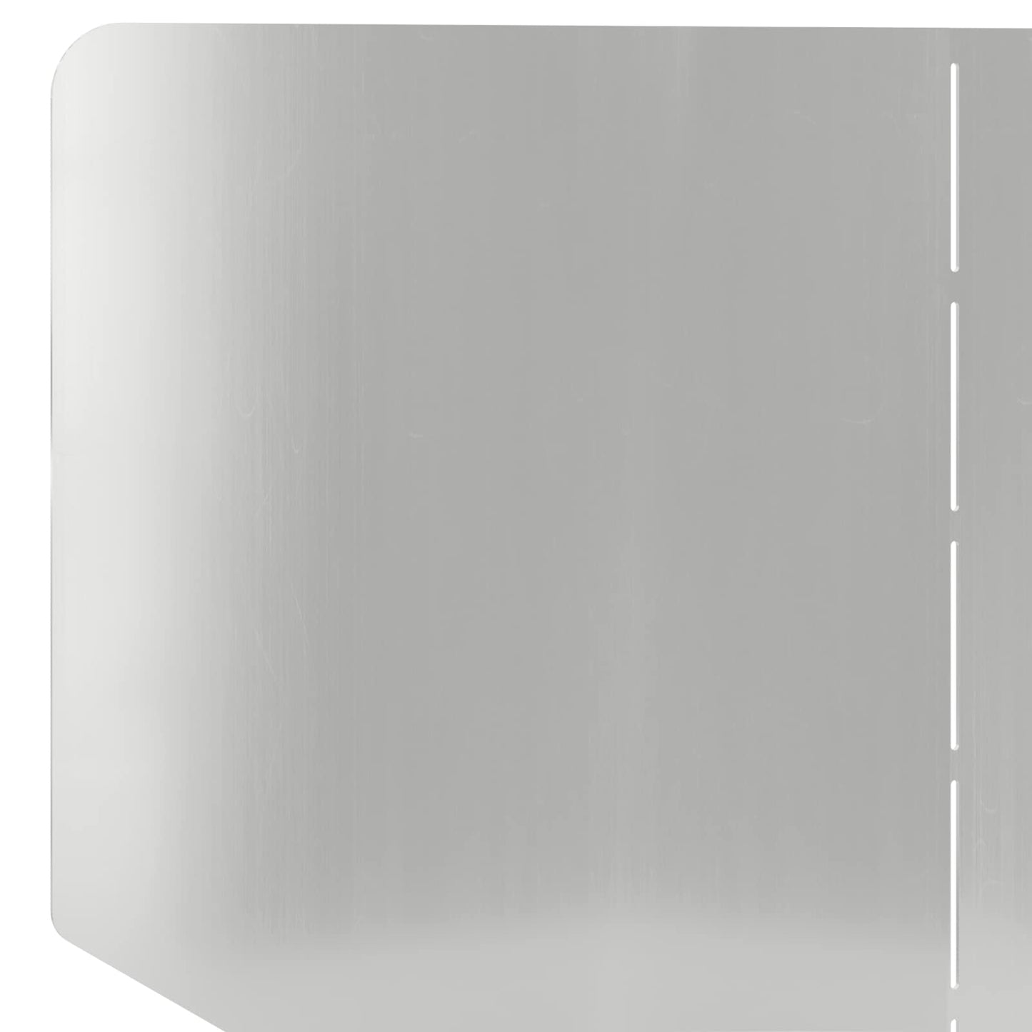 Bordura per Prato 100 x 45 cm Acciaio Argento | homemem39