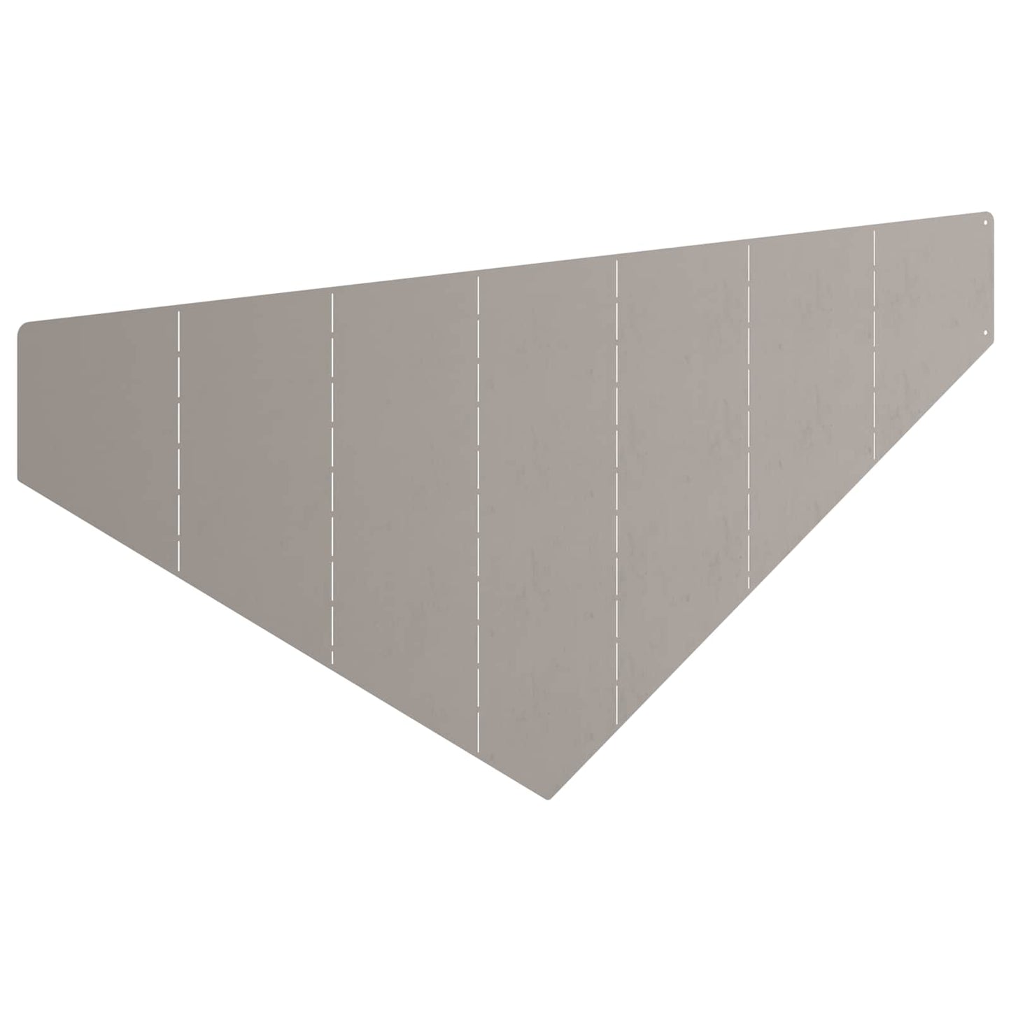 Bordura per Prato 4 pcs 100 x 45 cm Acciaio Ruggine | homemem39