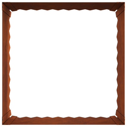 Bordura per Prato 60 x 60 x 35 cm Acciaio Ruggine | homemem39