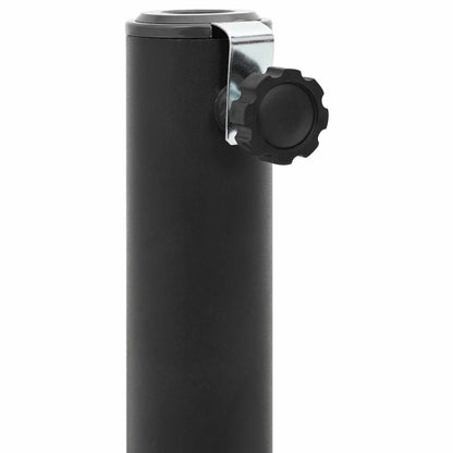 Base per ombrellone per palo da 25–50 mm Nero | homemem39