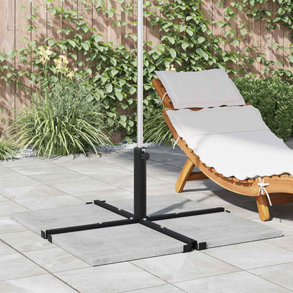 Base per ombrellone 2.91 kg Nero Acciaio verniciato a polvere