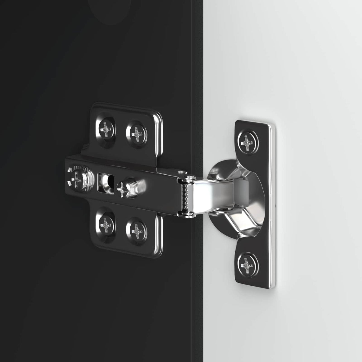 Comodino Nero 33,5 x 34,5 x 50 cm Legno ingegnerizzato