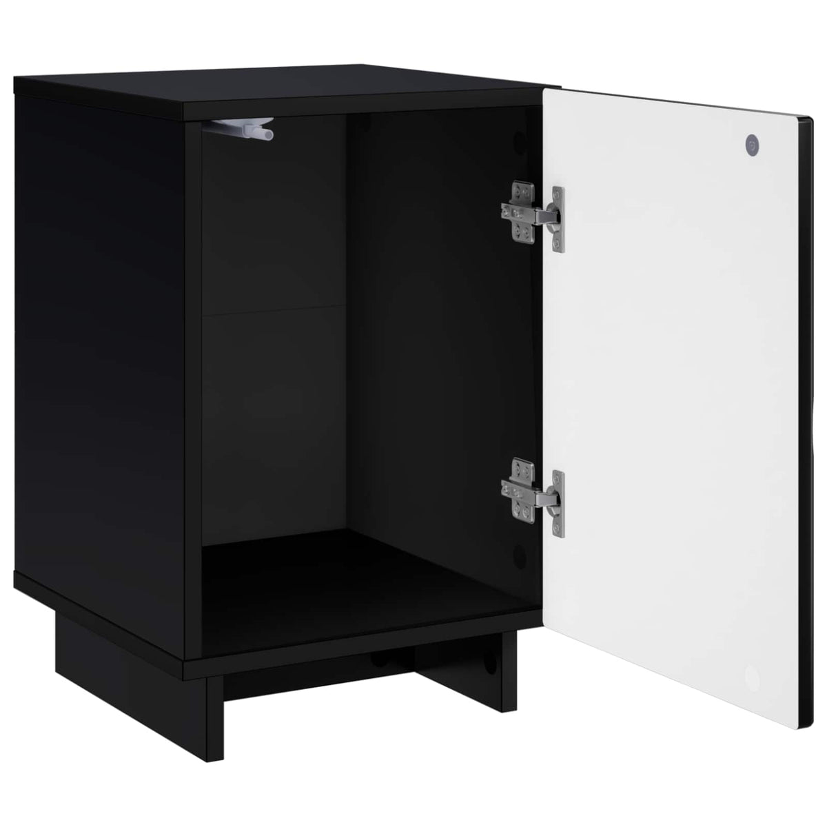 Comodino Nero 33,5 x 34,5 x 50 cm Legno ingegnerizzato