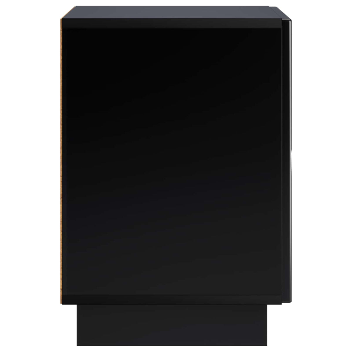Comodino Nero 33,5 x 34,5 x 50 cm Legno ingegnerizzato