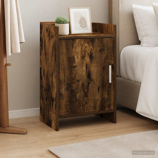 Comodini 2 pz Rovere Fumo 40 x 30 x 60 cm Legno ingegnerizzato | homemem39