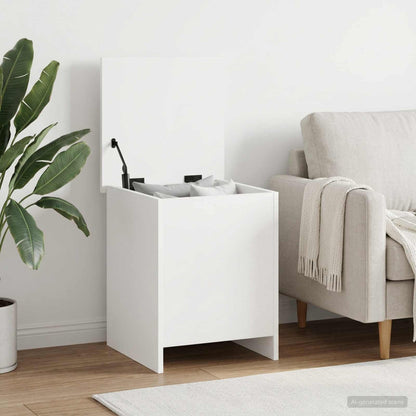 Cassa di stoccaggio Bianco 40 x 40 x 50 cm Legno ingegnerizzato | homemem39